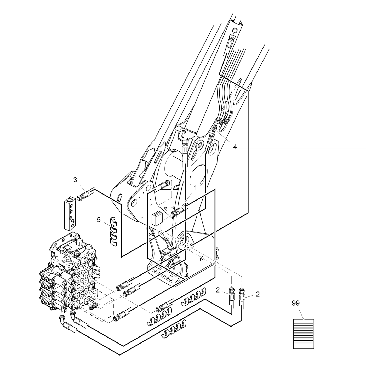 фотография Гидравлический шланг 5072591 от интернет-магазина sp.parts