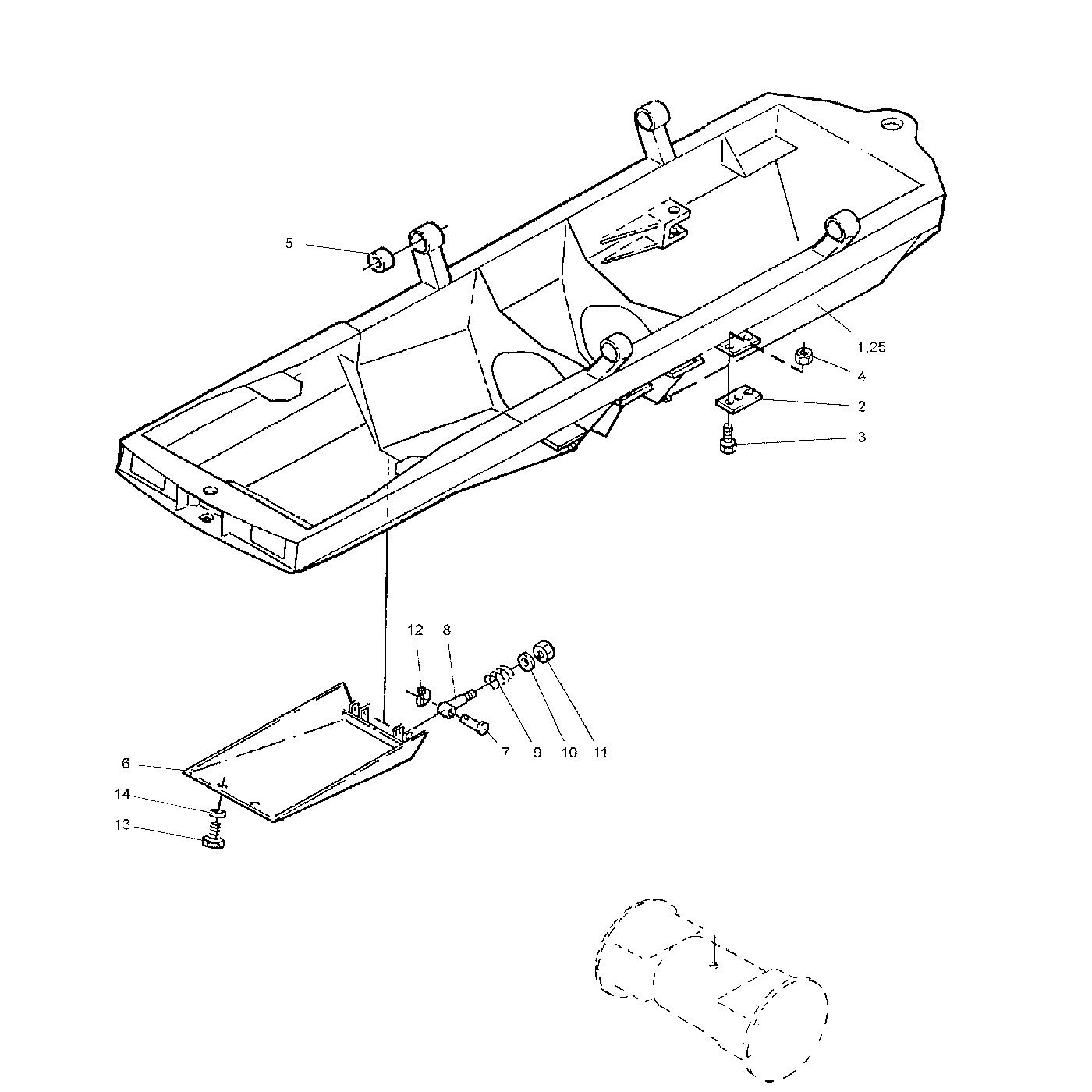 фотография Рама 5044553 от интернет-магазина sp.parts