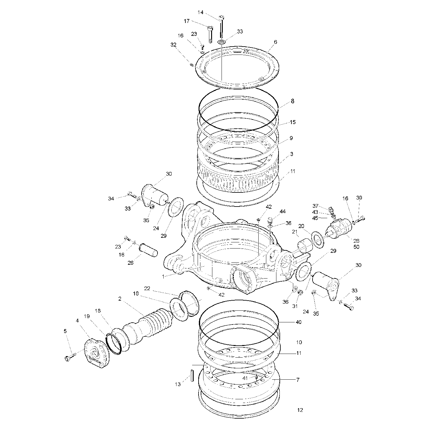 фотография Комплект уплотнений 5079483 от интернет-магазина sp.parts