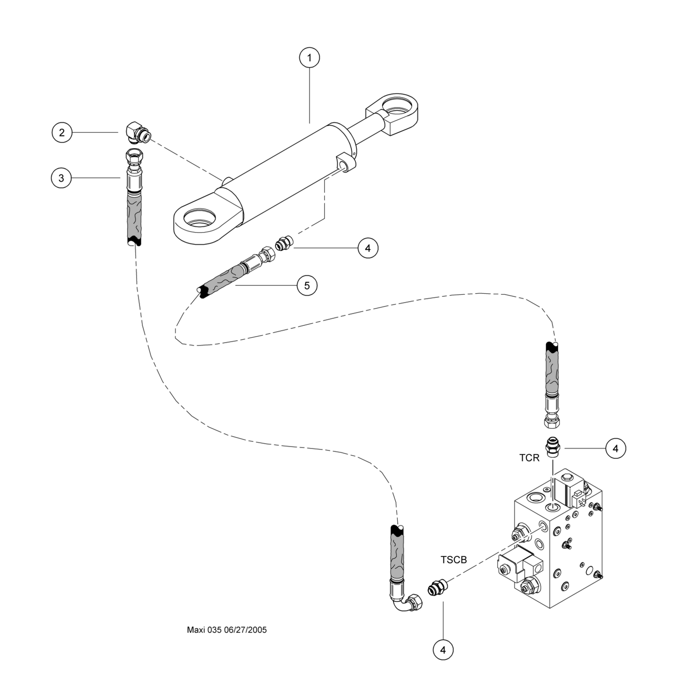 фотография Cylinder Assembly 1020020 от интернет-магазина sp.parts