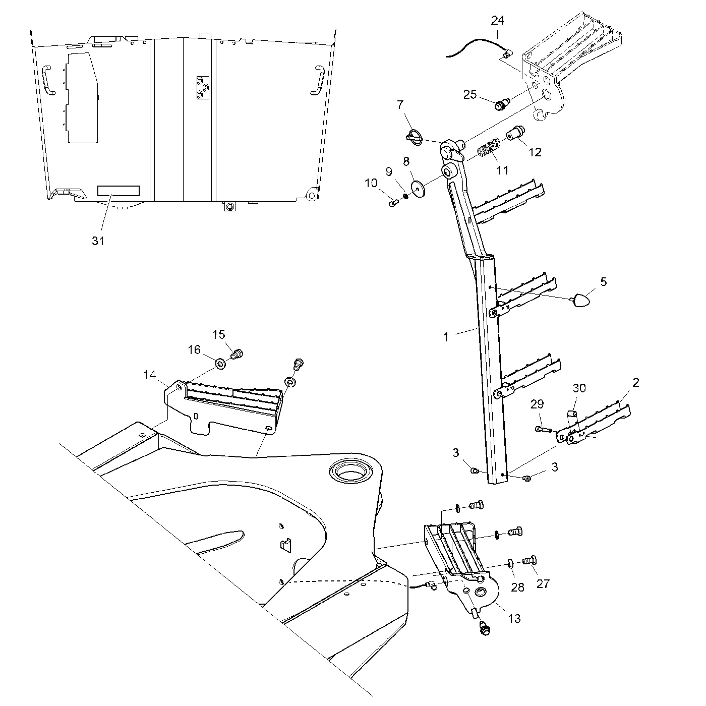 фотография Лестница 5235482 от интернет-магазина sp.parts