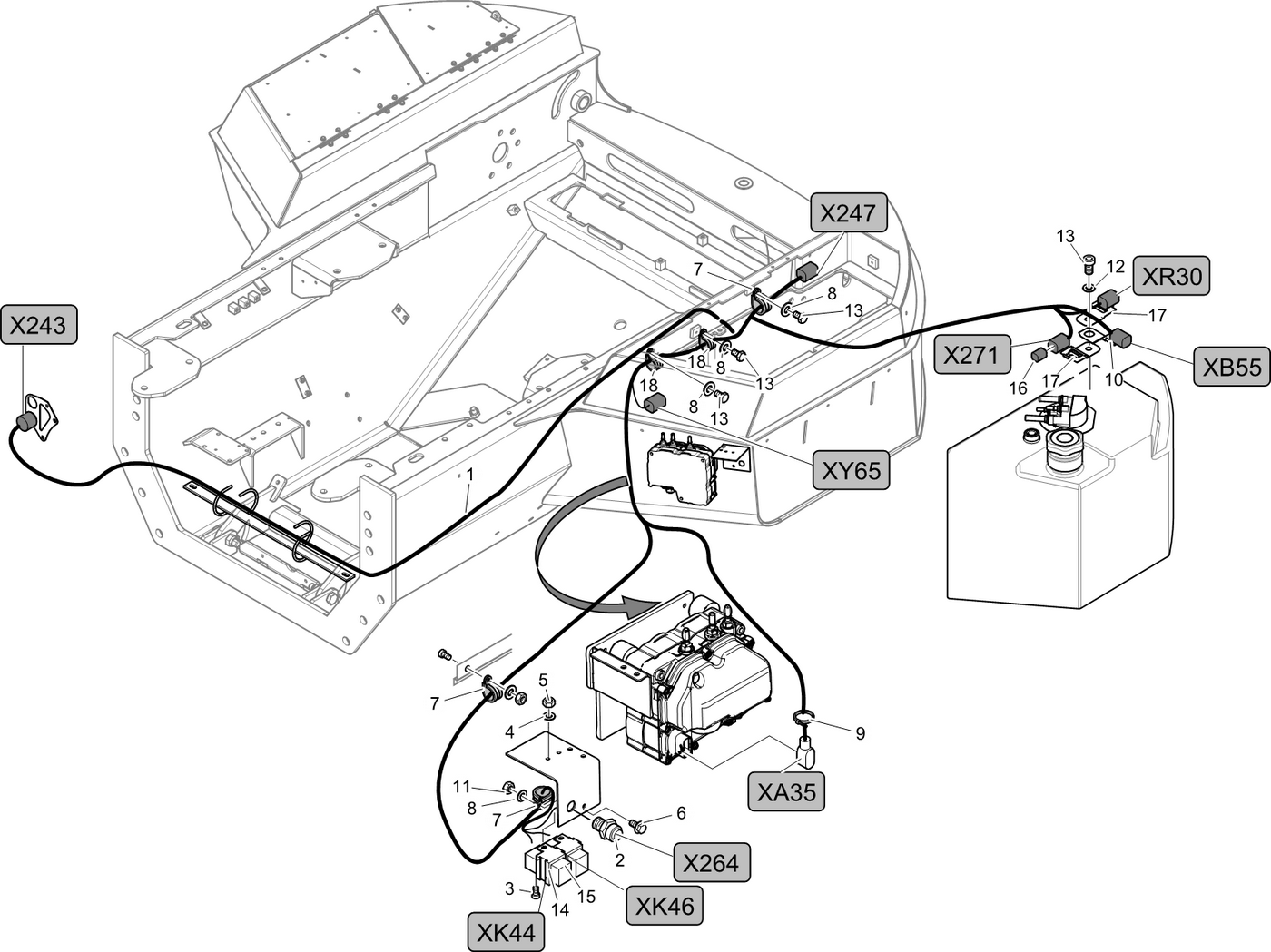 фотография Проводка 5239788 от интернет-магазина sp.parts