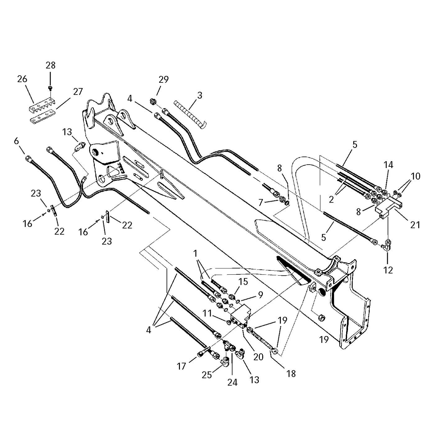 фотография Гидравлический шланг 4673930 от интернет-магазина sp.parts