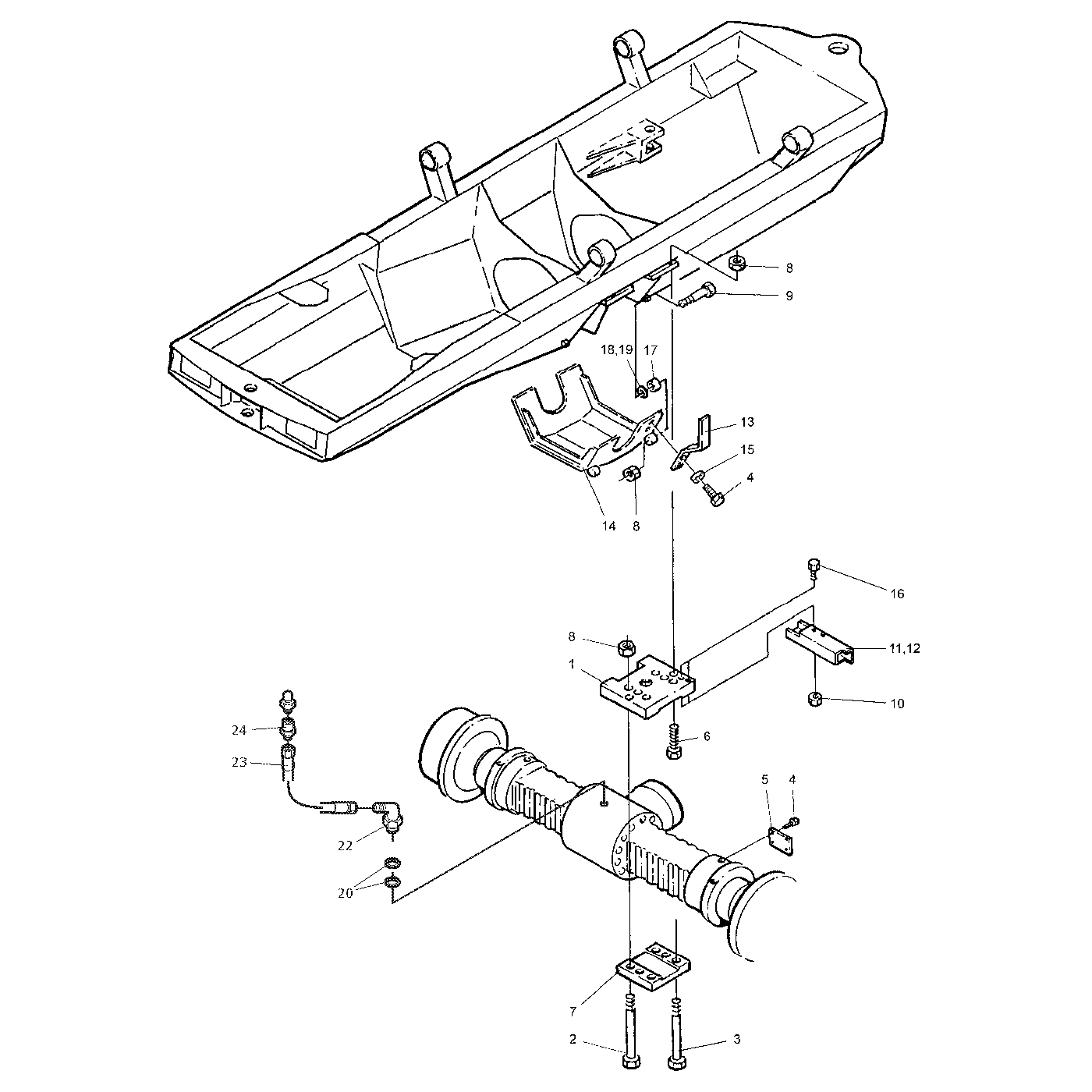 фотография Болт 5023995 от интернет-магазина sp.parts