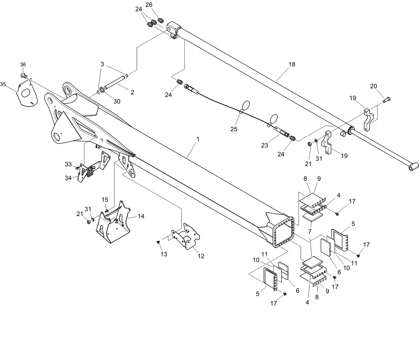 фотография Гидравлический цилиндр 5262759 от интернет-магазина sp.parts