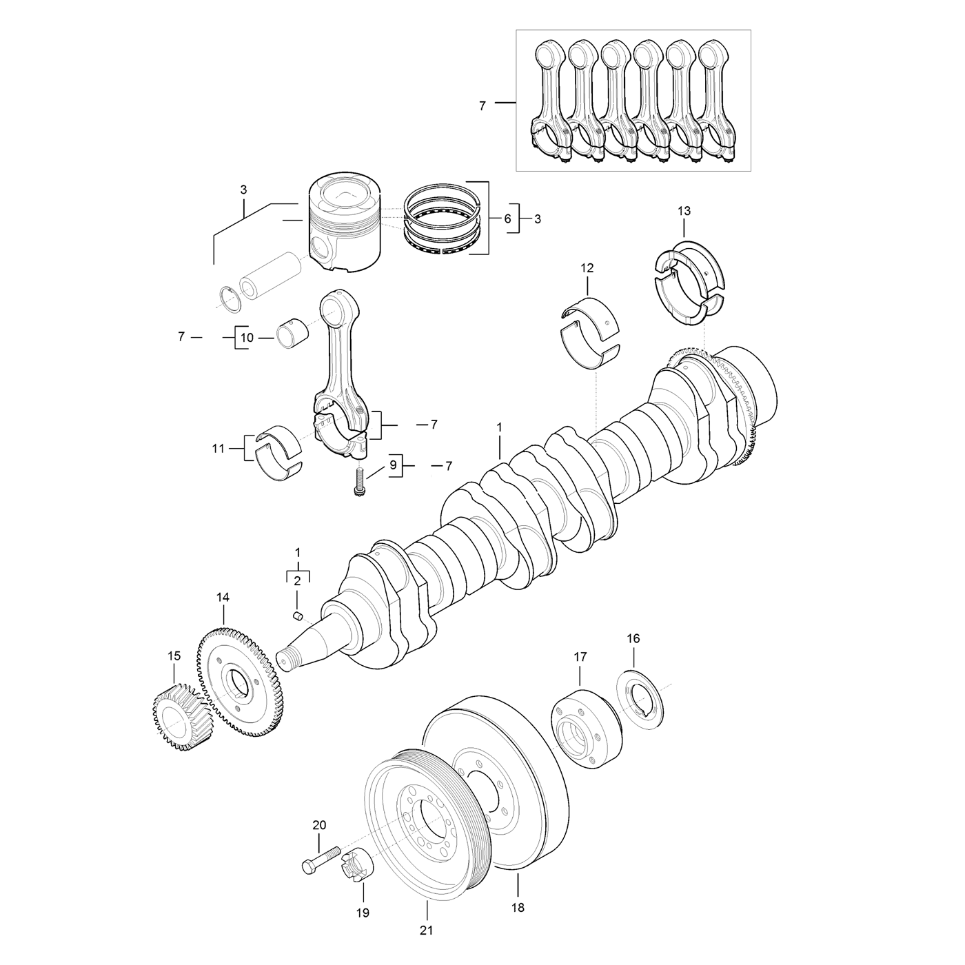 фотография Подшипник 5252817 от интернет-магазина sp.parts