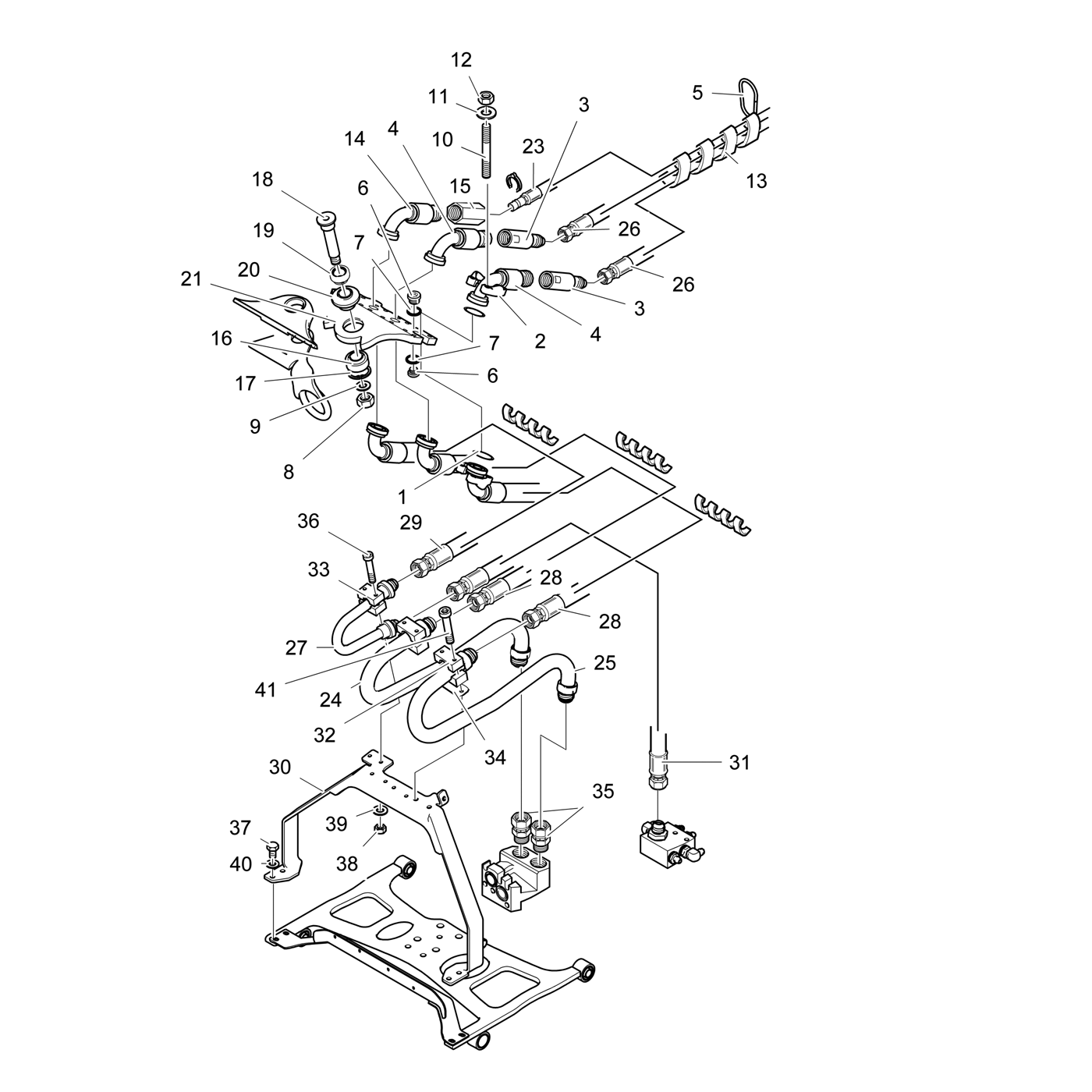 фотография Гидравлический шланг 5070787 от интернет-магазина sp.parts