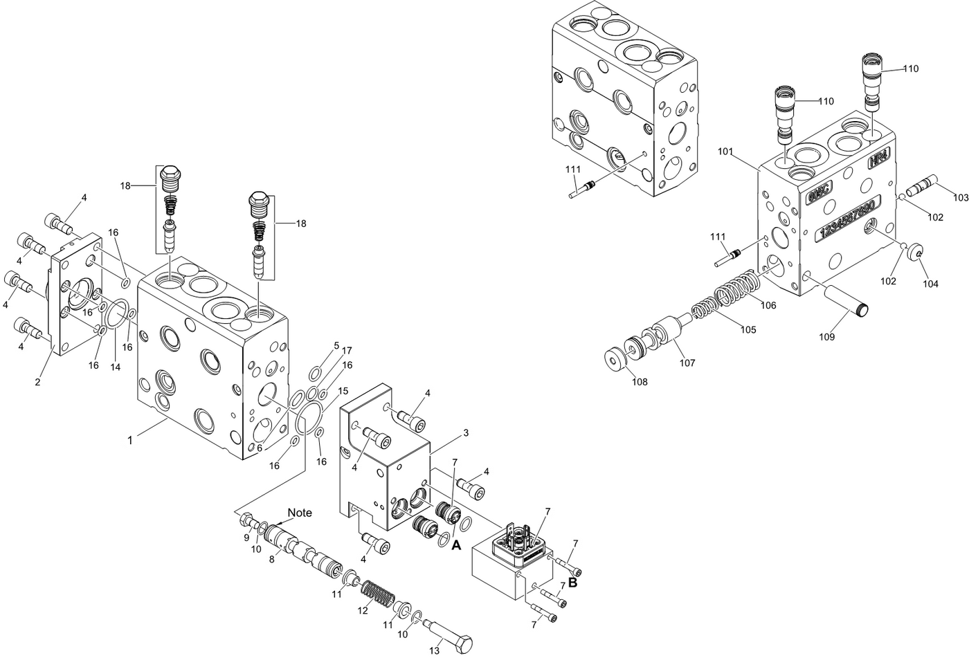 фотография Комплект запасных частей 5273377 от интернет-магазина sp.parts