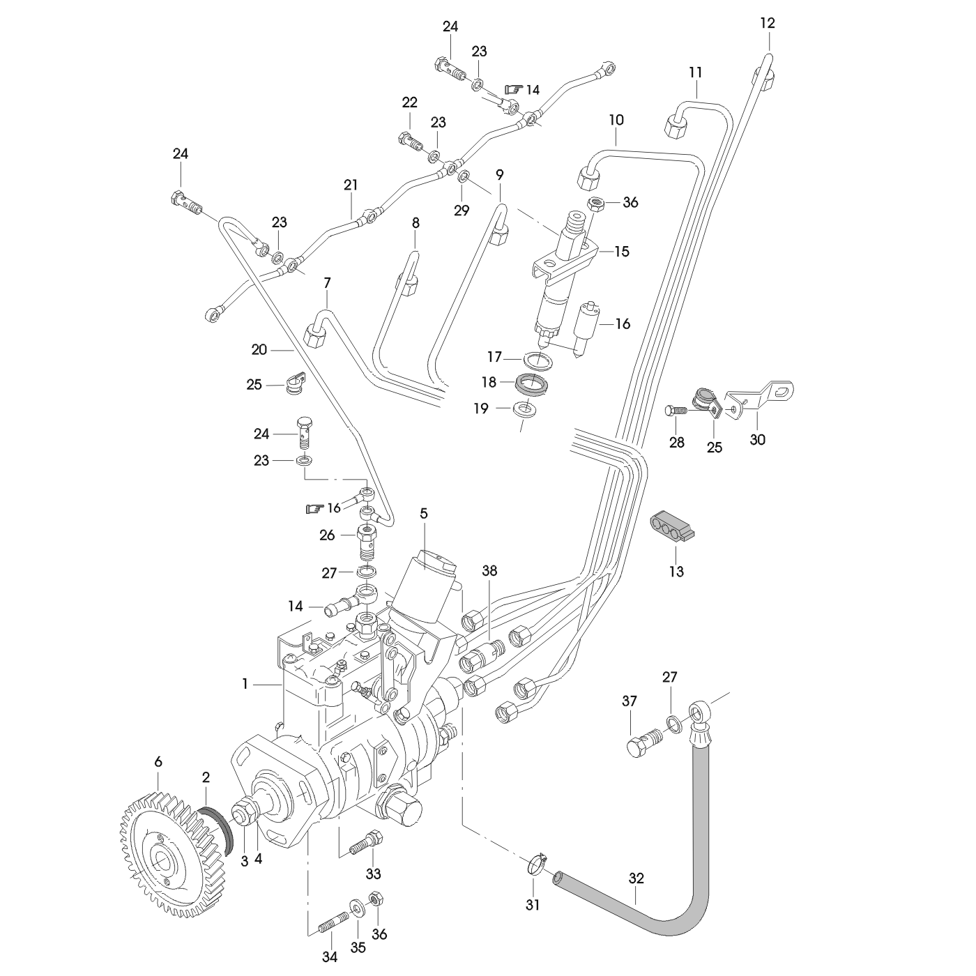 фотография Инжекторный насос 836854857 от интернет-магазина sp.parts