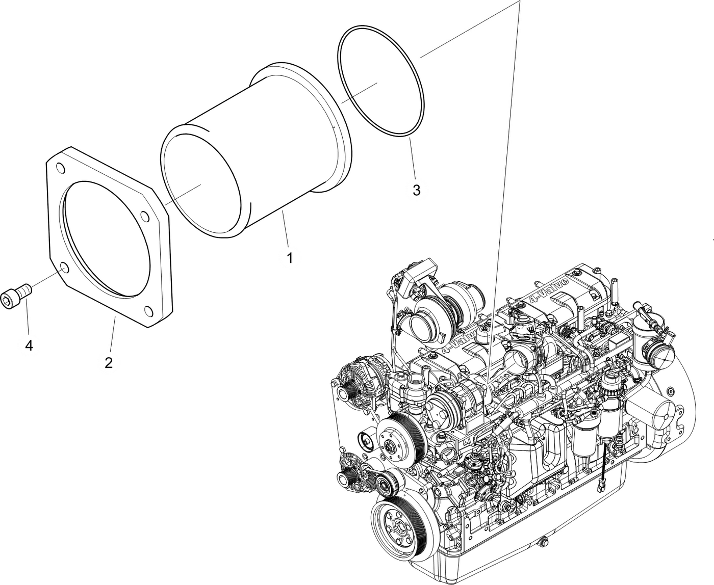 фотография Фланец 5259682 от интернет-магазина sp.parts