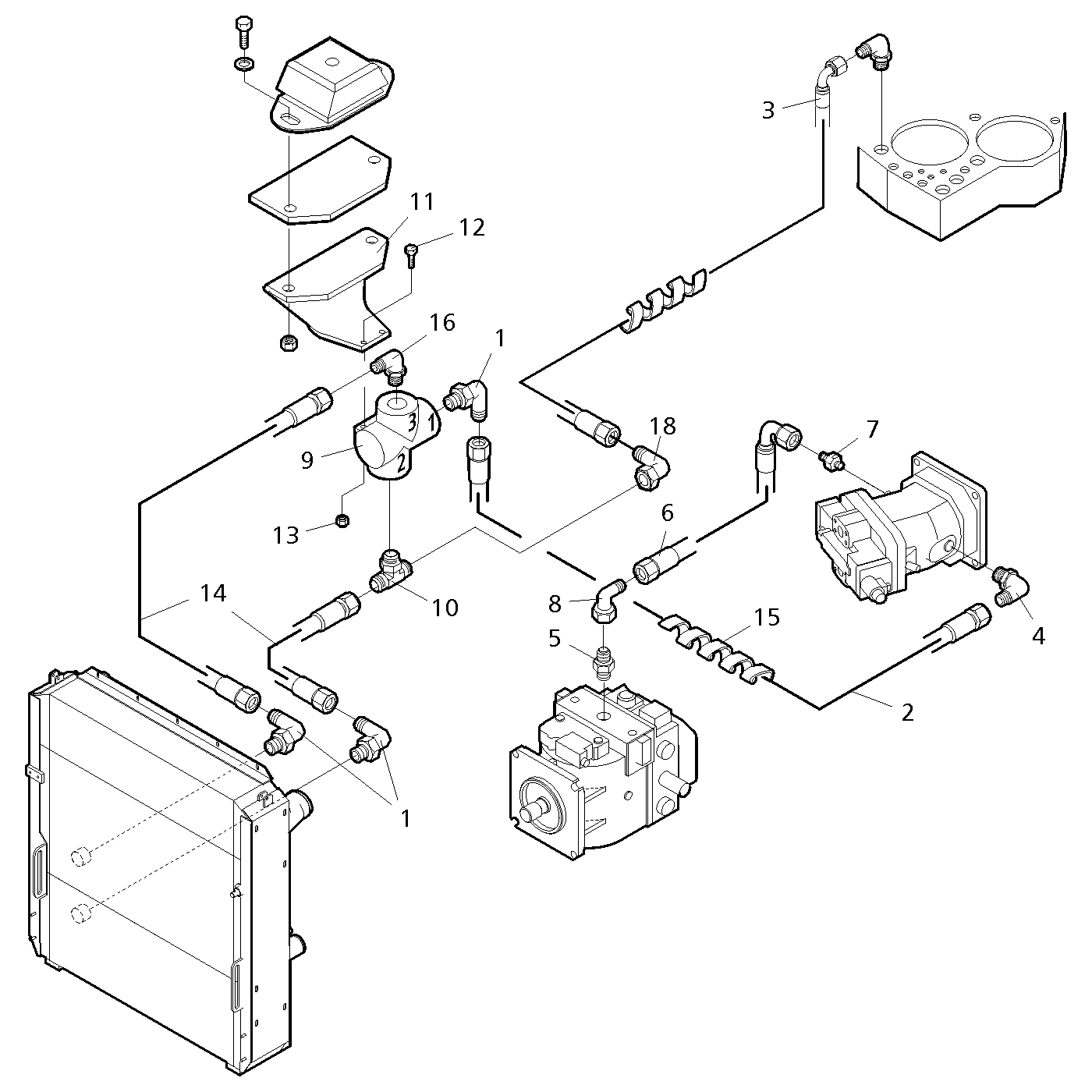 фотография Гидравлический шланг 5070050 от интернет-магазина sp.parts