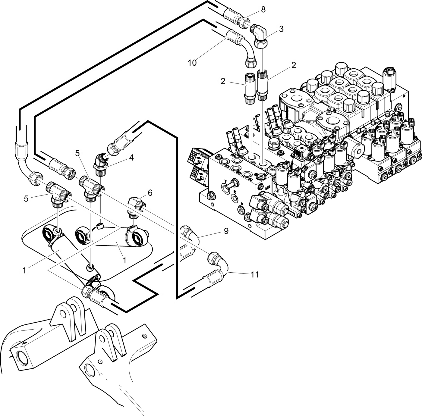 фотография Гидравлический цилиндр 5240311 от интернет-магазина sp.parts