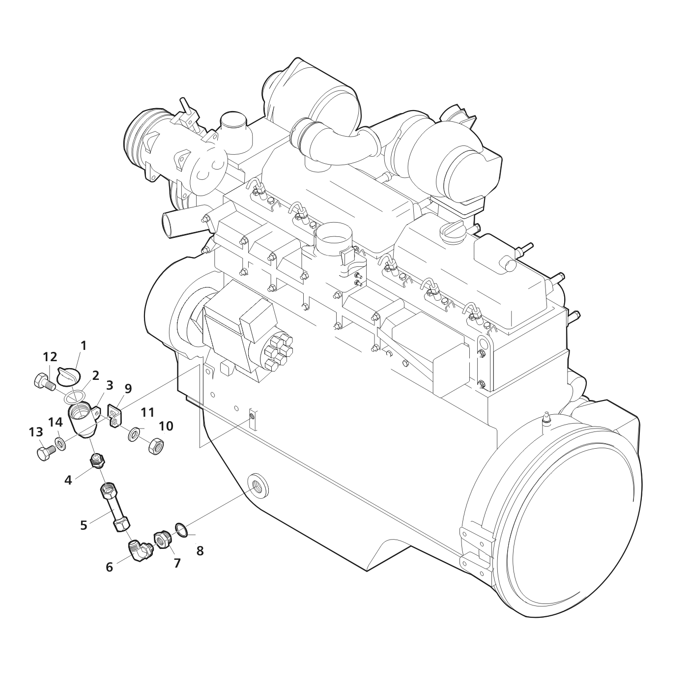 фотография Гидравлический шланг 5070938 от интернет-магазина sp.parts