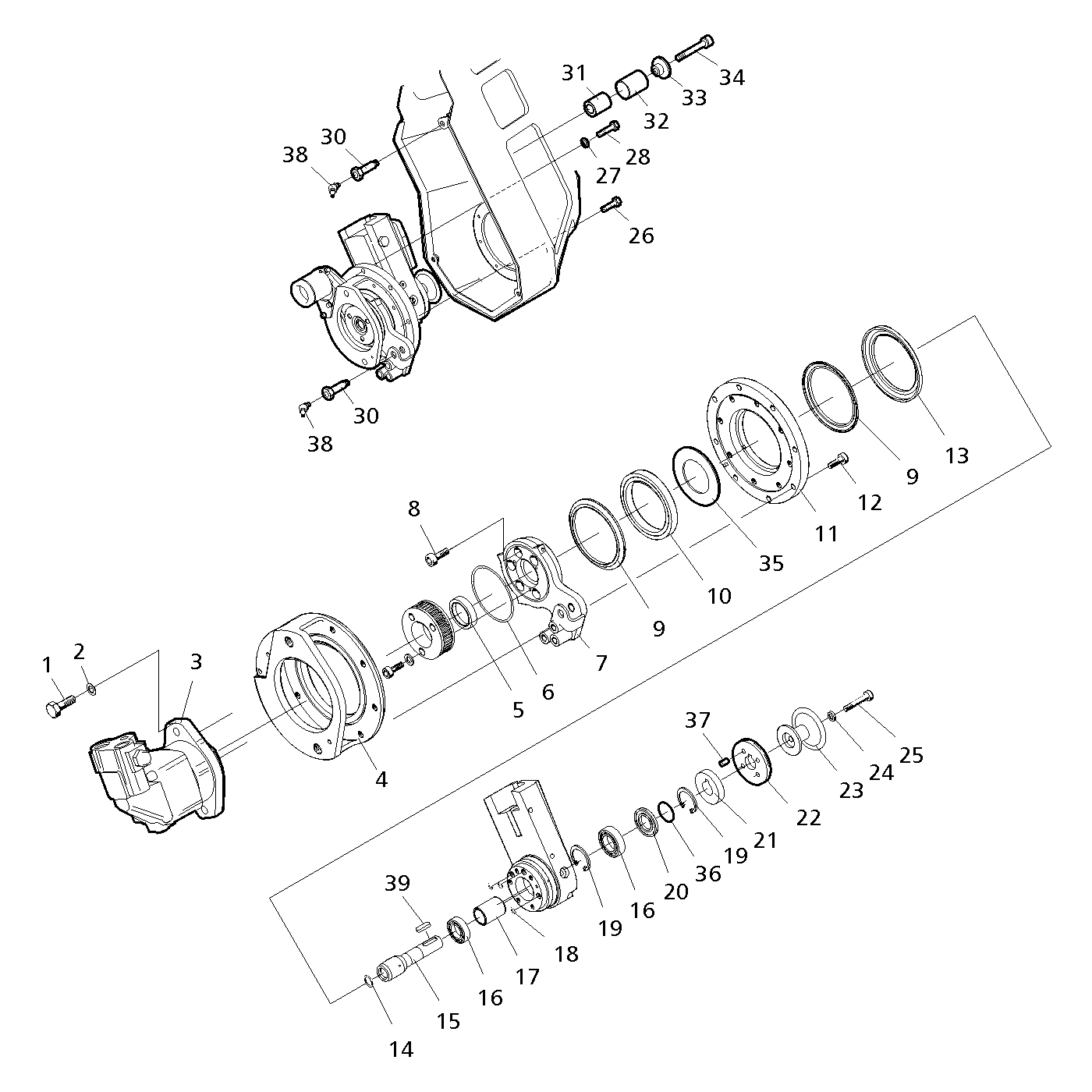 фотография Гидравлический мотор 5061834 от интернет-магазина sp.parts