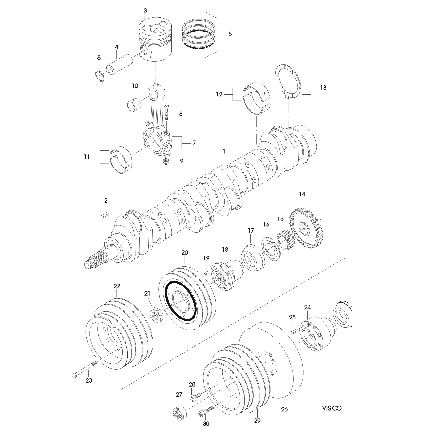 фотография Поршень 836640073 от интернет-магазина sp.parts