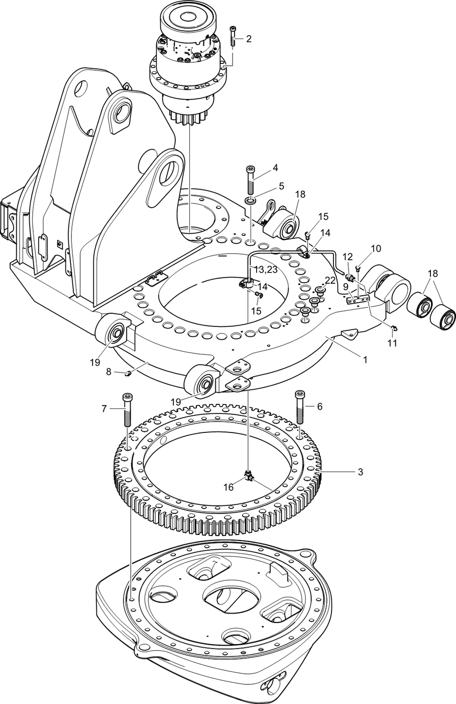 фотография Поворотная платформа 5242568 от интернет-магазина sp.parts