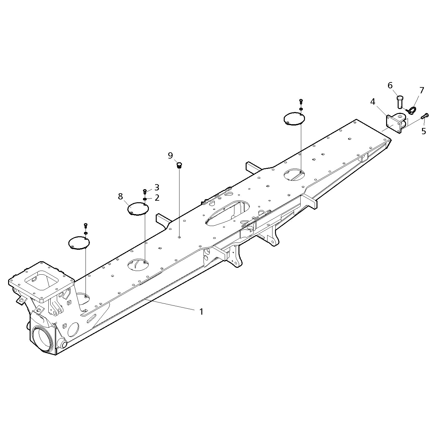 фотография Рама 5078595 от интернет-магазина sp.parts