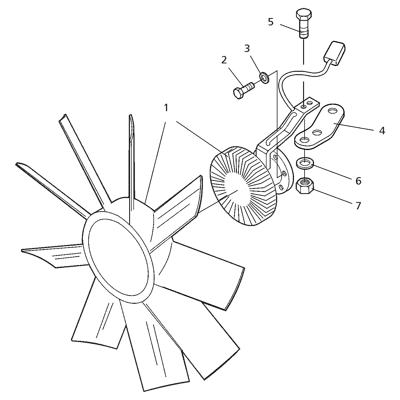 фотография Вентилятор 5062164 от интернет-магазина sp.parts