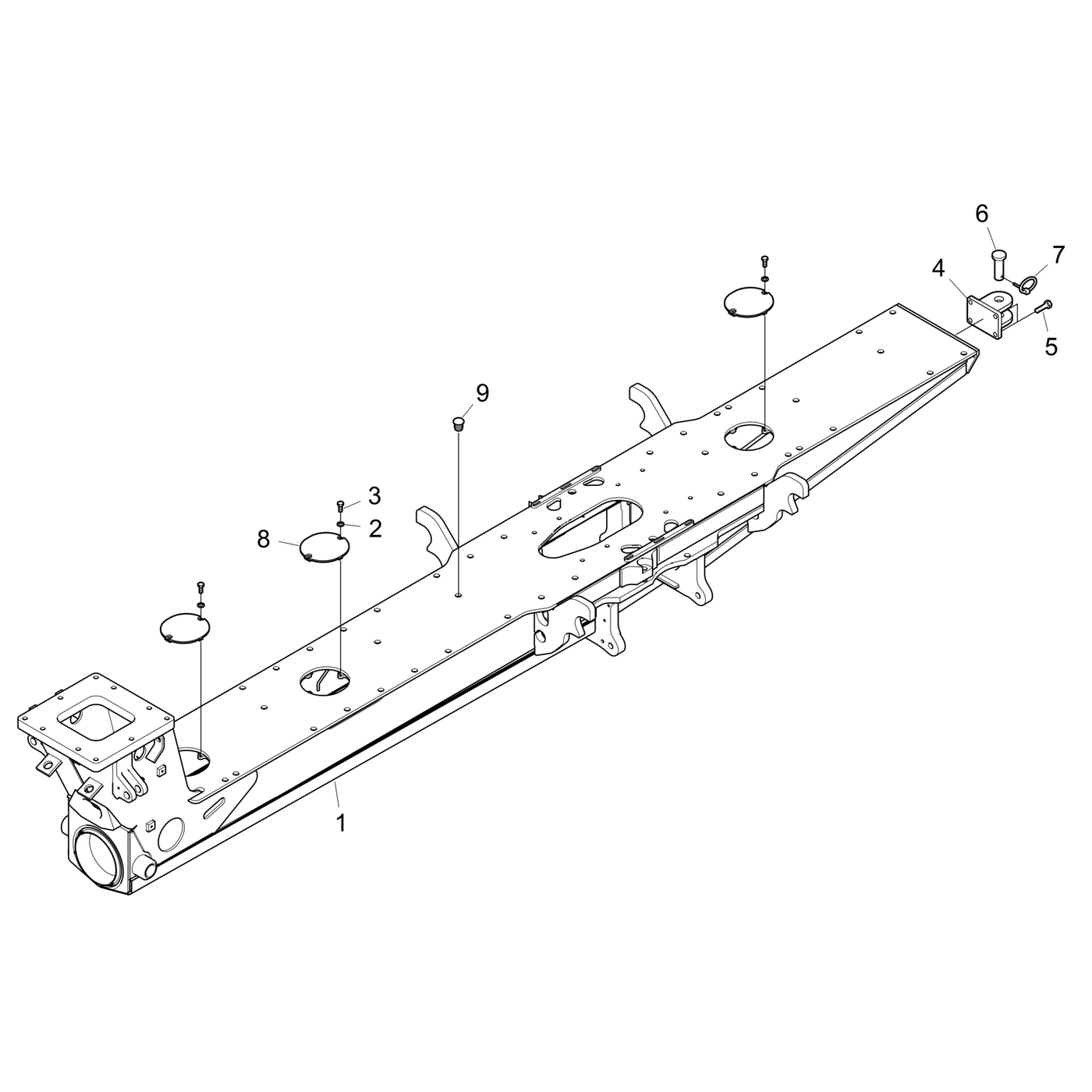 фотография Рама 5245738 от интернет-магазина sp.parts