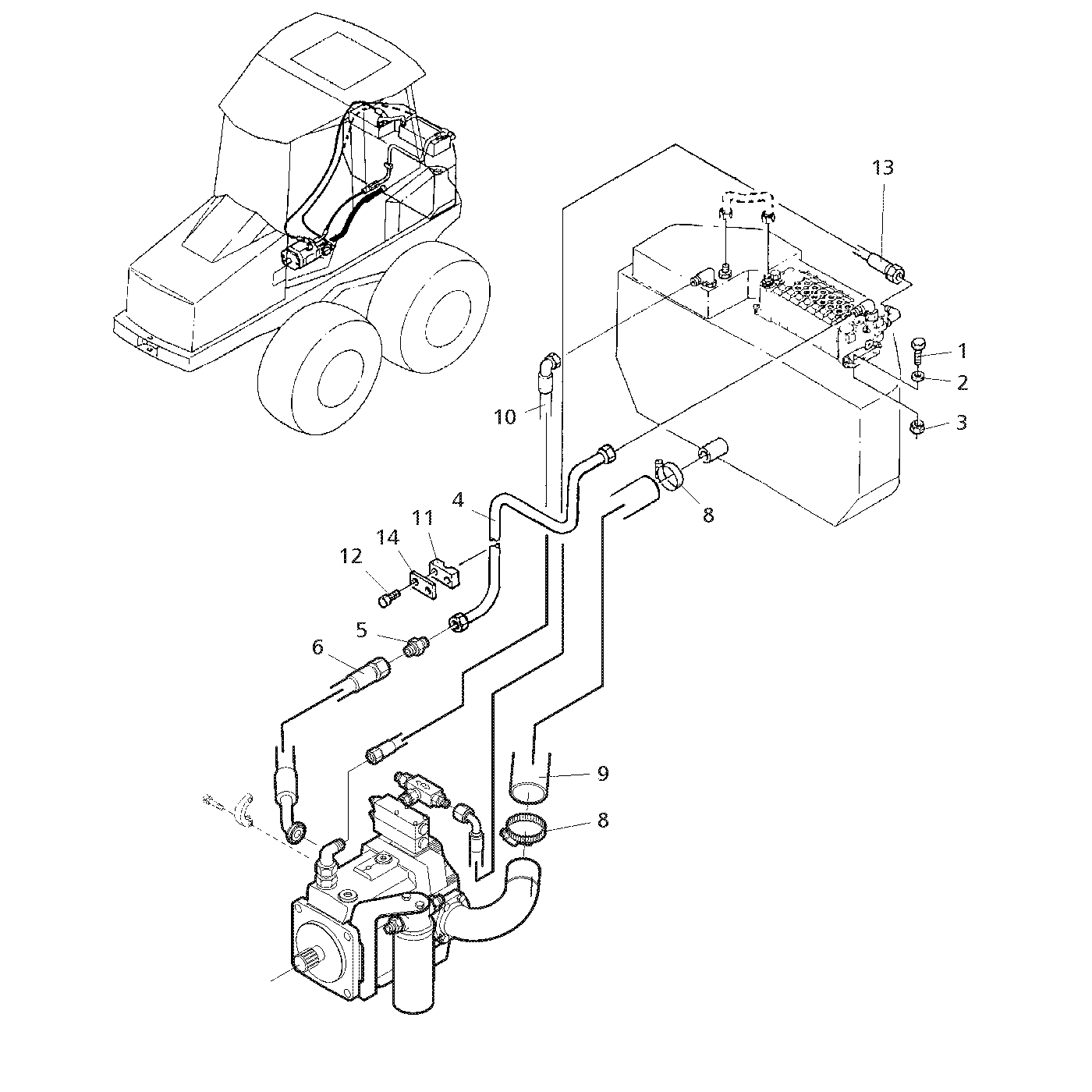 фотография Труба 5043820 от интернет-магазина sp.parts