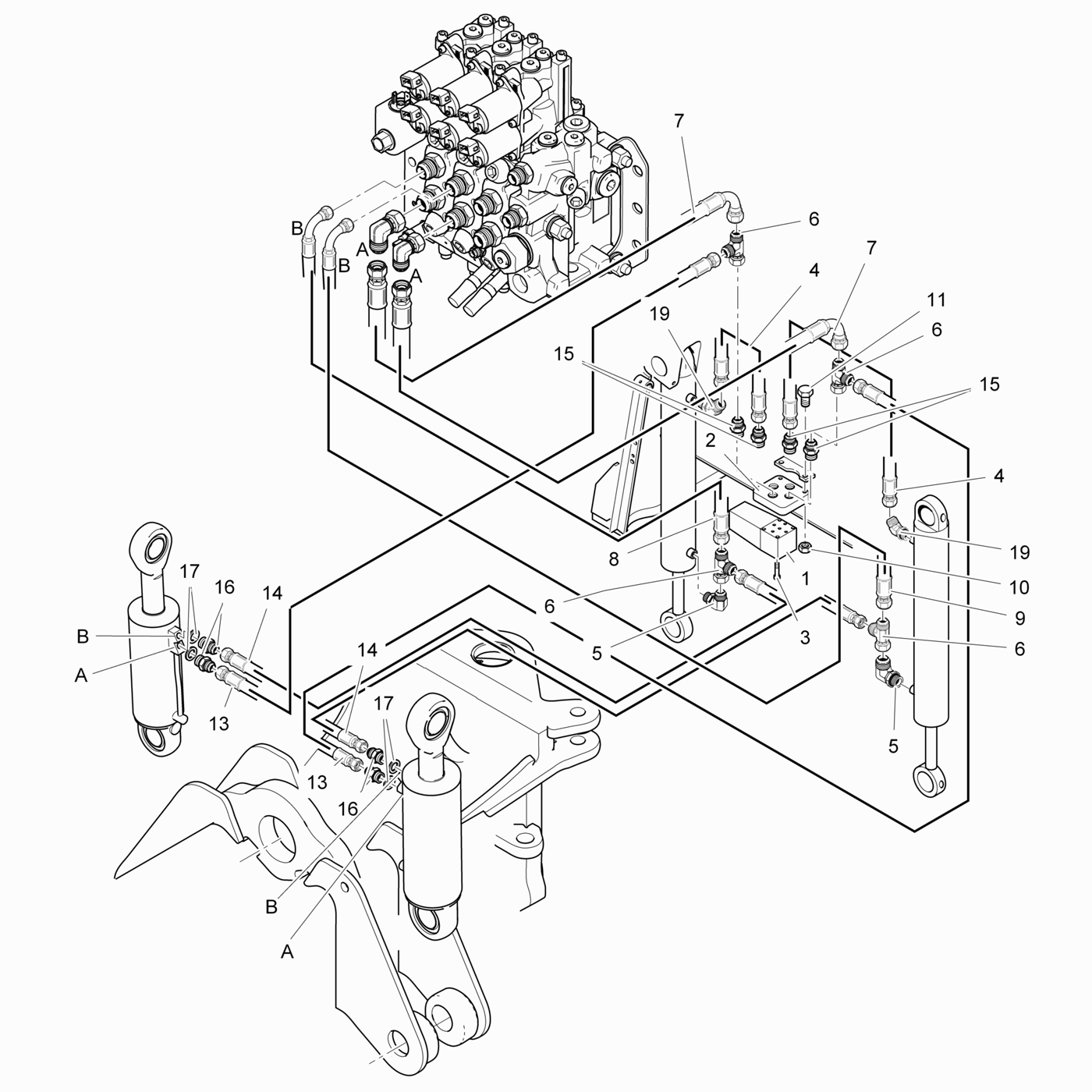 фотография Гидравлический шланг 5082031 от интернет-магазина sp.parts