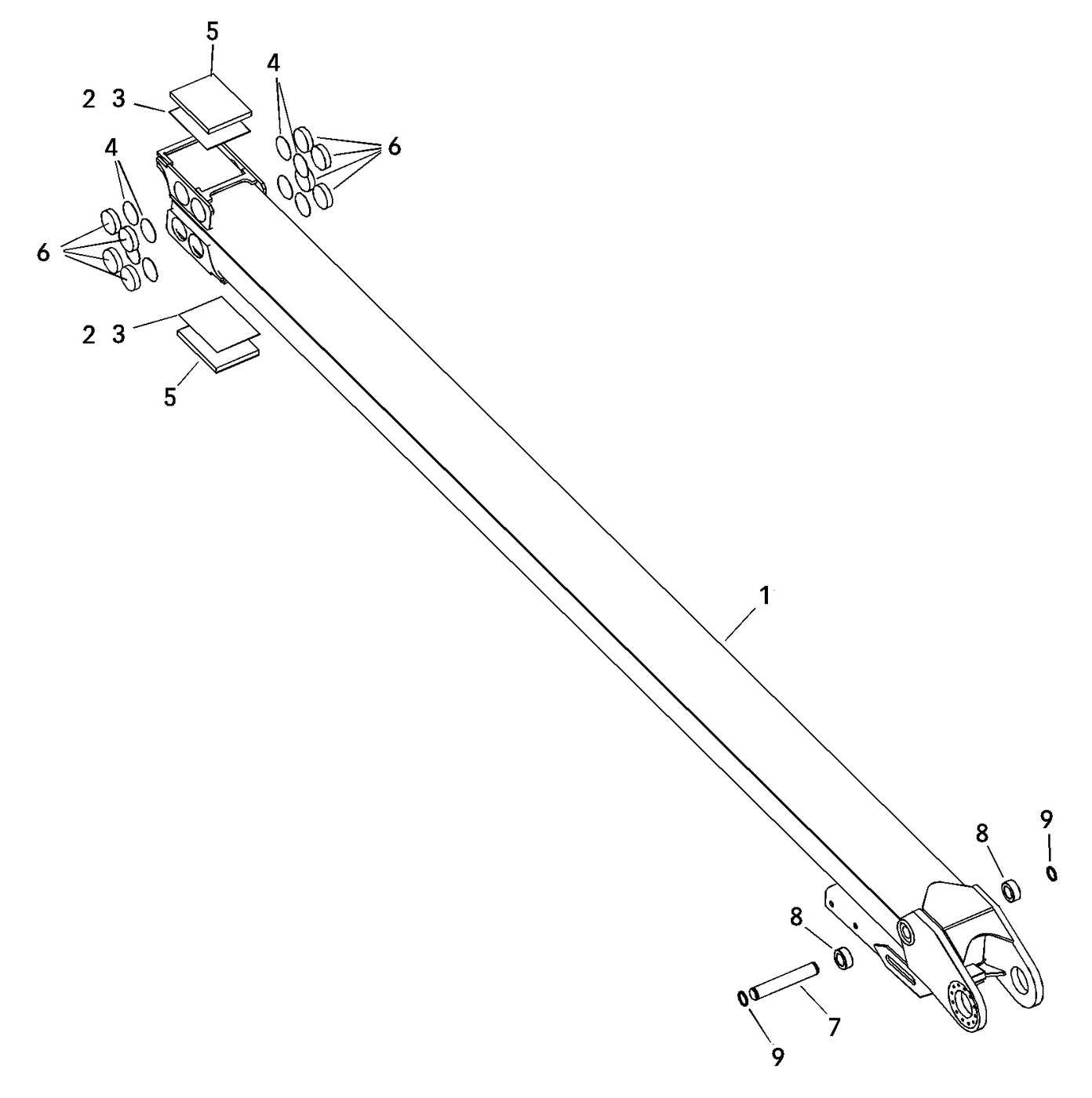 фотография Телескопическая стрела 4657224 от интернет-магазина sp.parts