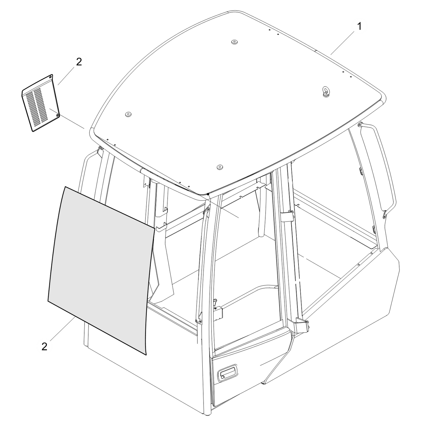 фотография Кабина 5264485 от интернет-магазина sp.parts