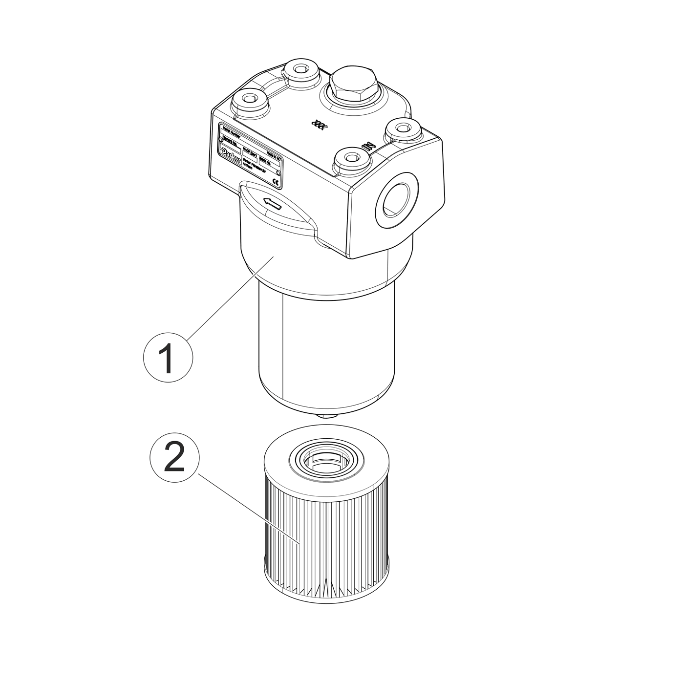 фотография Элемент фильтра 5268791 от интернет-магазина sp.parts