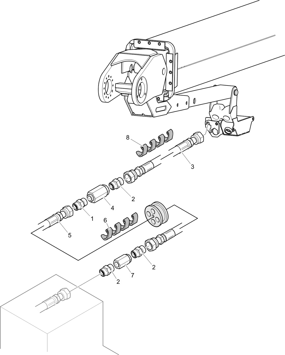 фотография Задвижка шланга 5286214 от интернет-магазина sp.parts