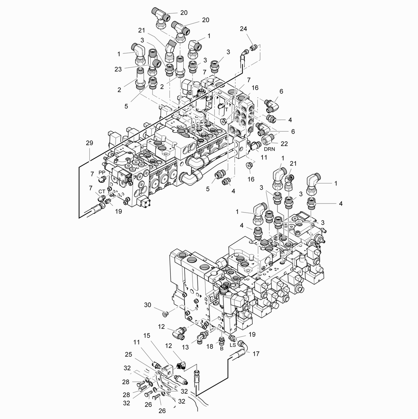 фотография Гидравлический шланг 5199144 от интернет-магазина sp.parts