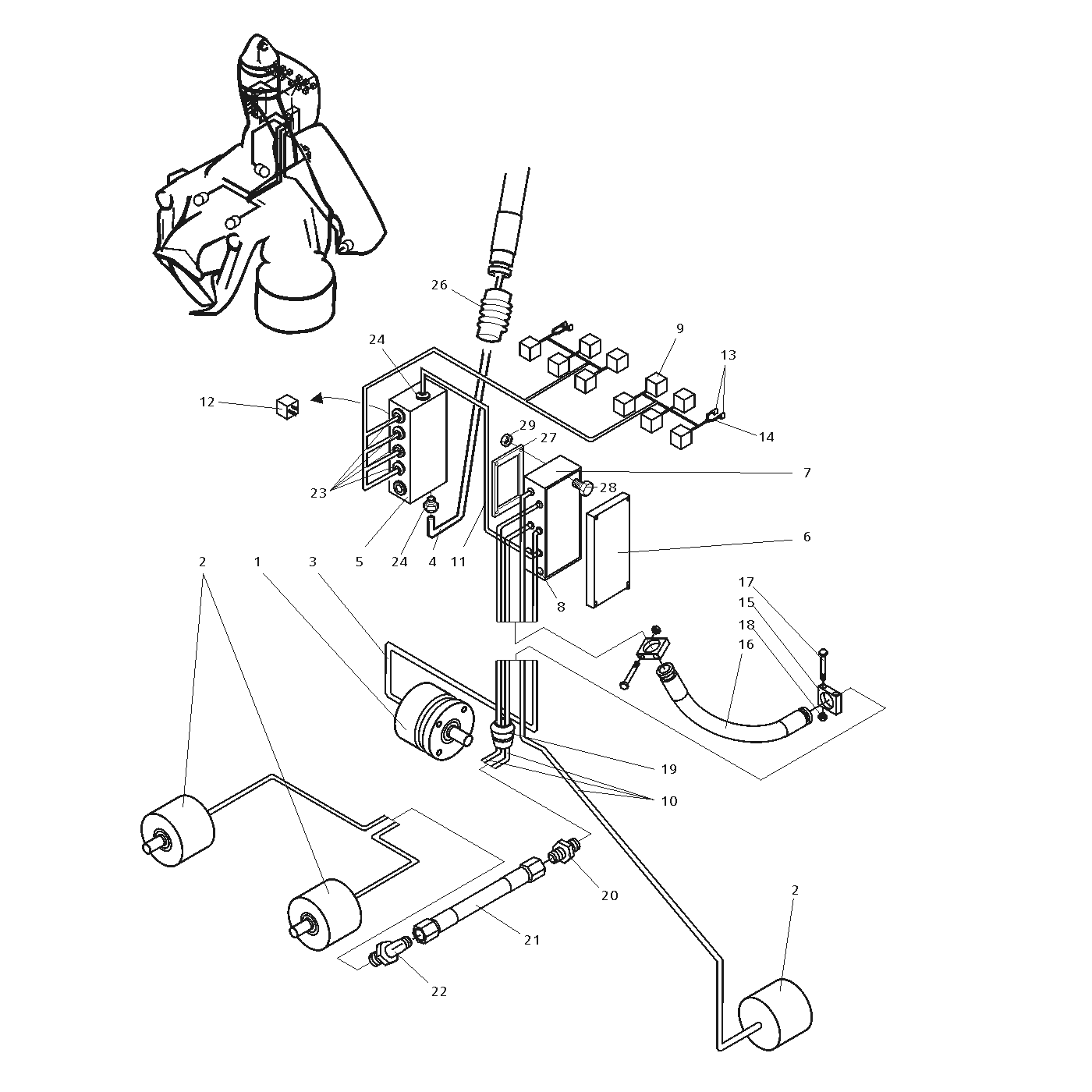 фотография Шланг 5024434 от интернет-магазина sp.parts