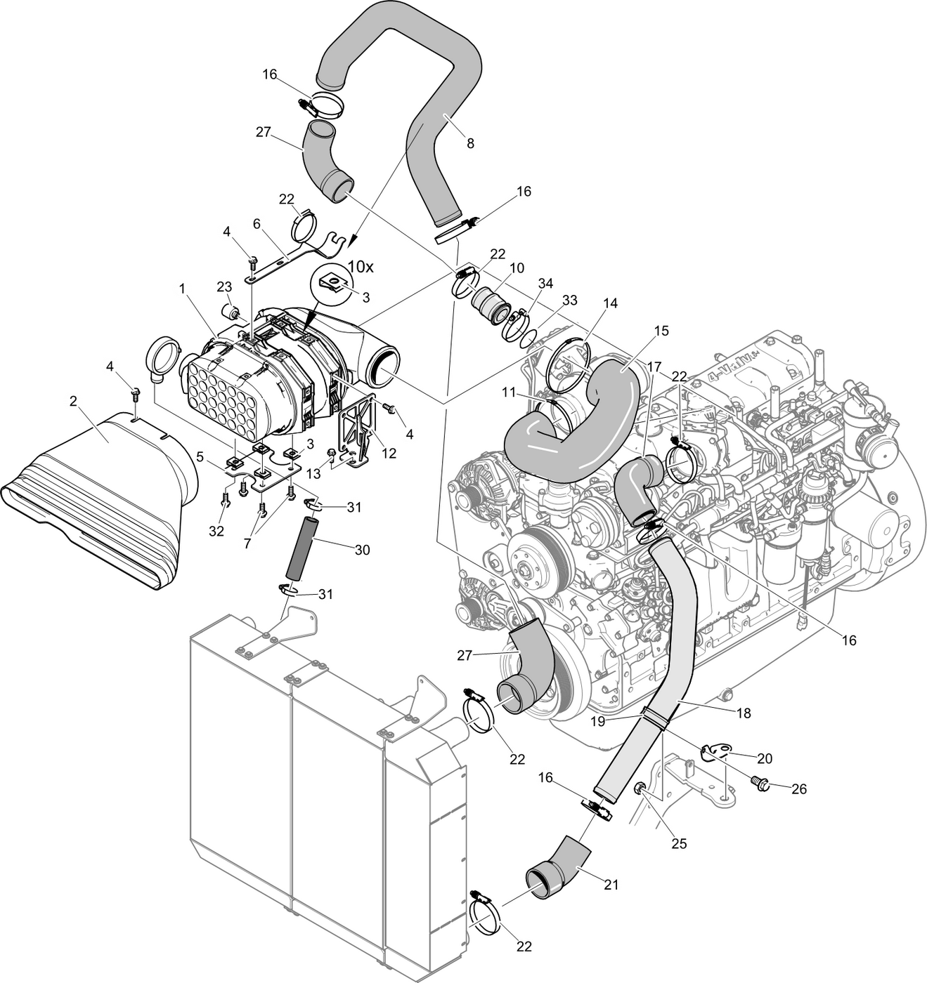 фотография Шланг 5234960 от интернет-магазина sp.parts