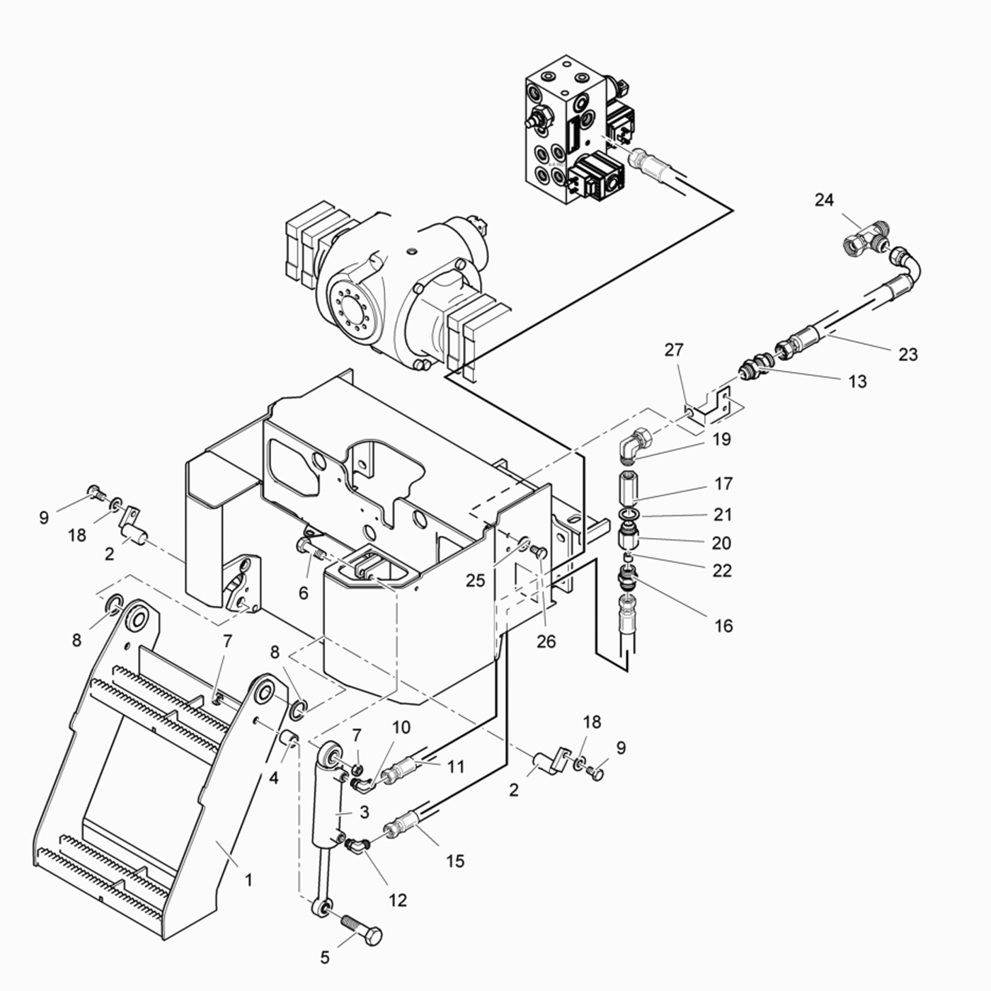 фотография Гидравлический шланг 5072547 от интернет-магазина sp.parts