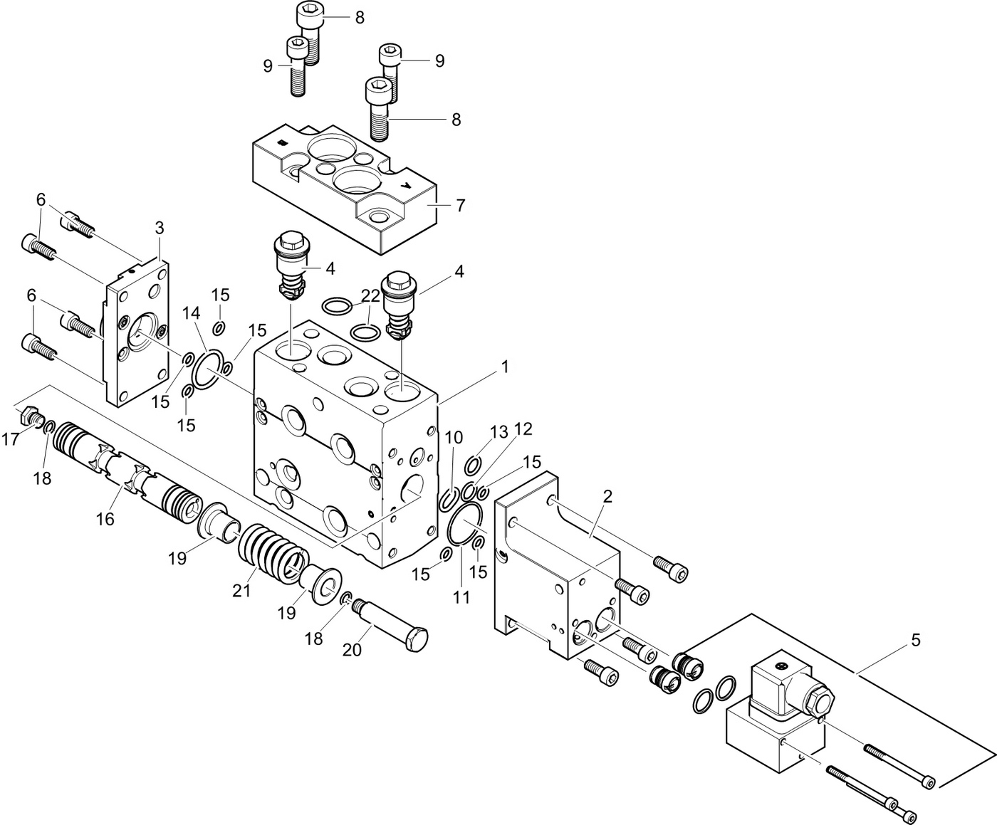 фотография Секция клапана 5239951 от интернет-магазина sp.parts
