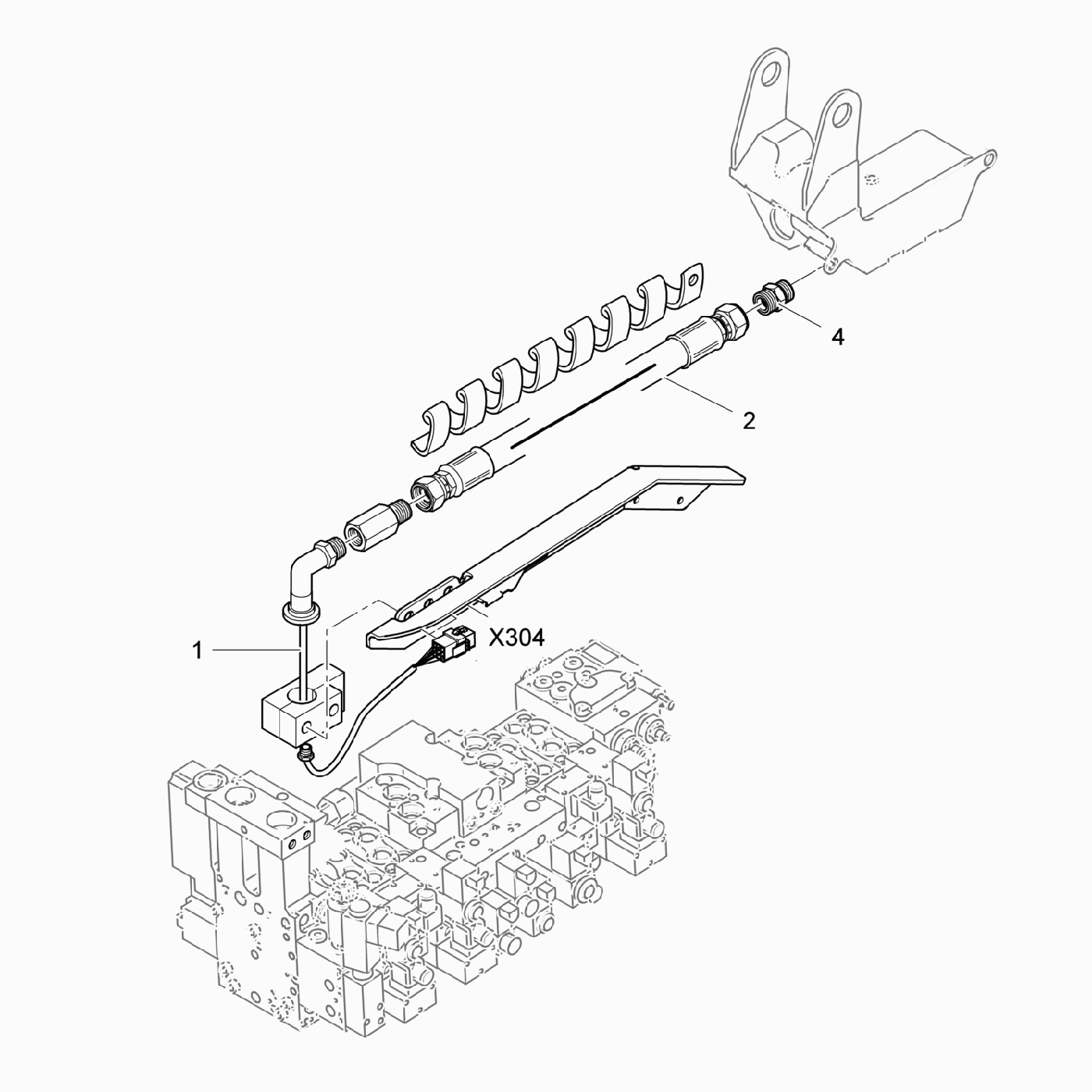 фотография Гидравлический шланг 5198094 от интернет-магазина sp.parts