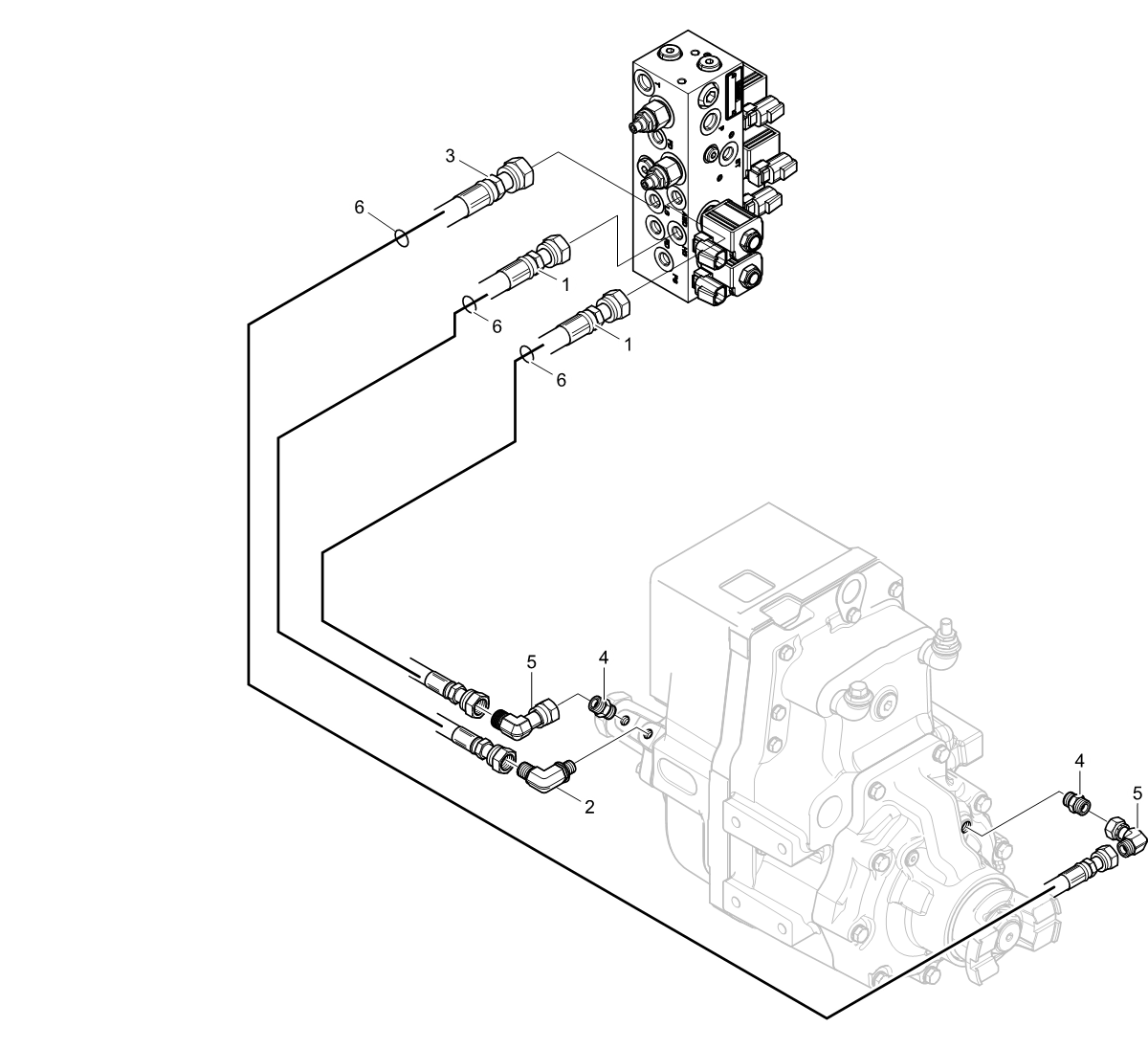 фотография Гидравлический шланг 5228140 от интернет-магазина sp.parts