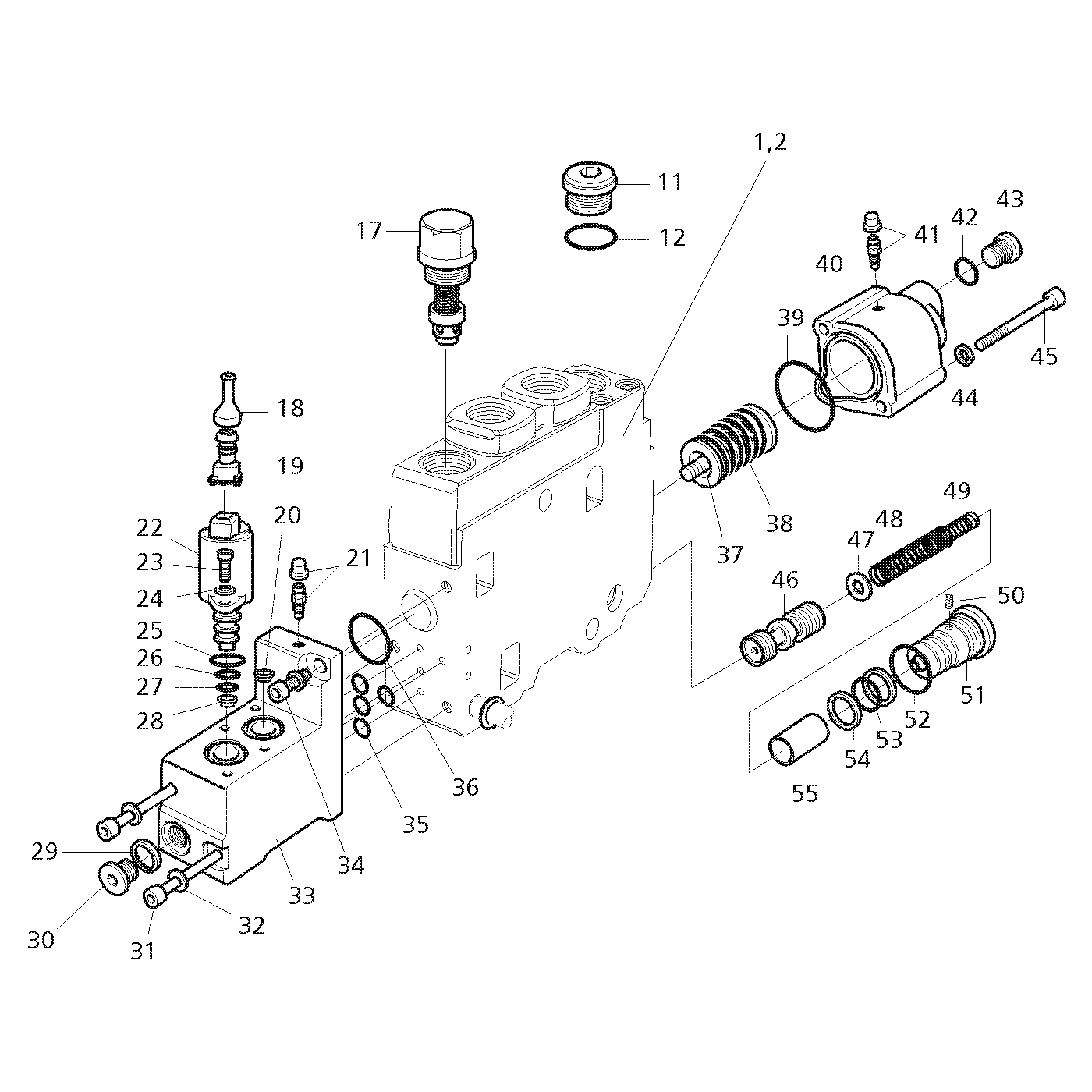 фотография Секция клапана 5075001 от интернет-магазина sp.parts