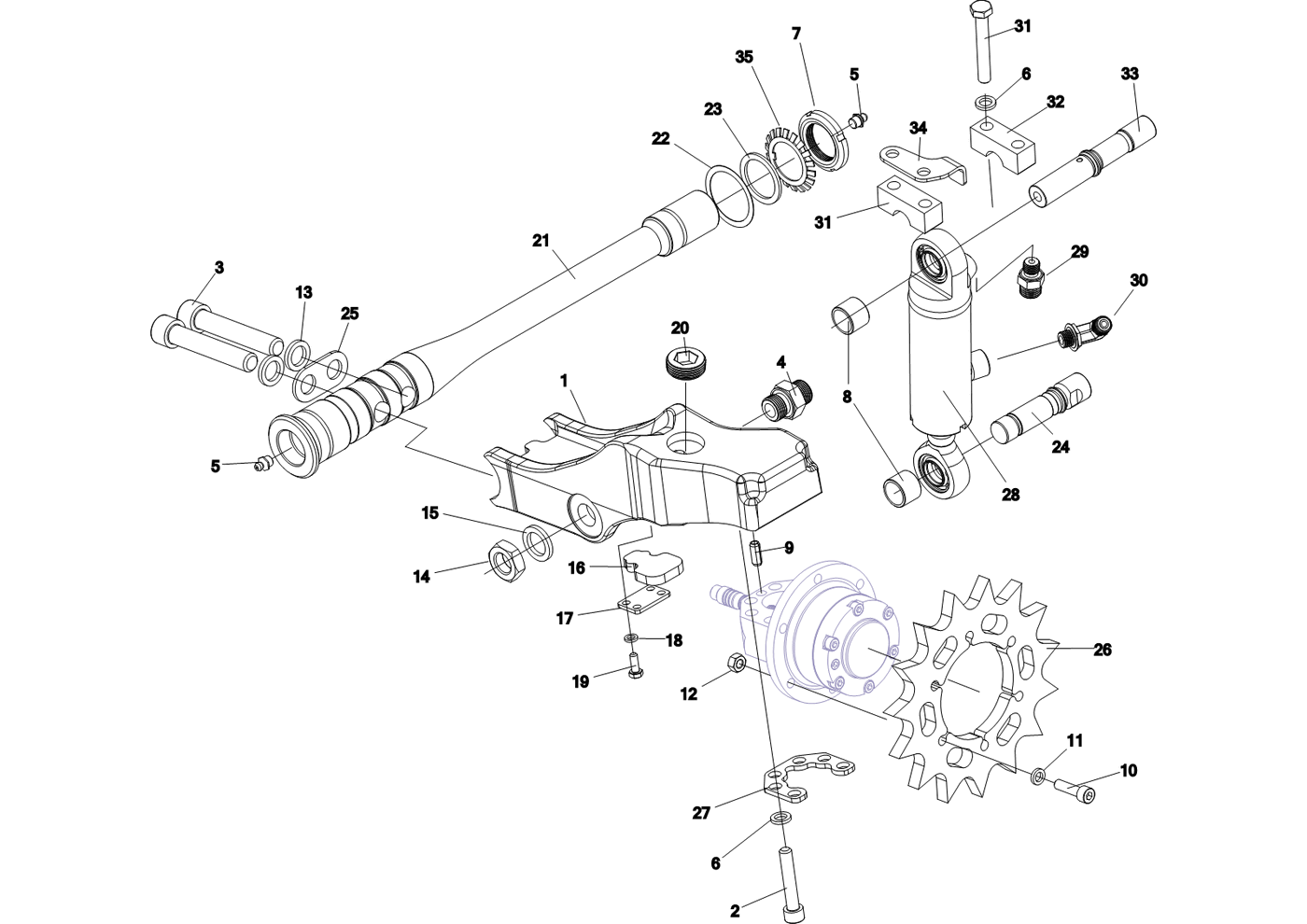 фотография Ось 5263280 от интернет-магазина sp.parts