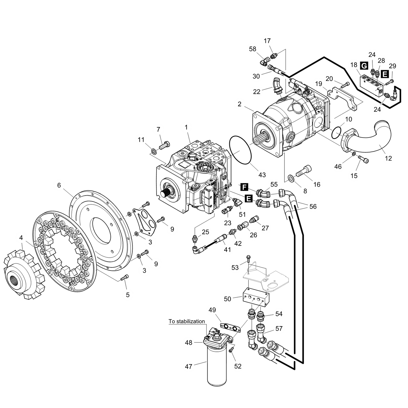 фотография Гидравлический насос 5278186 от интернет-магазина sp.parts