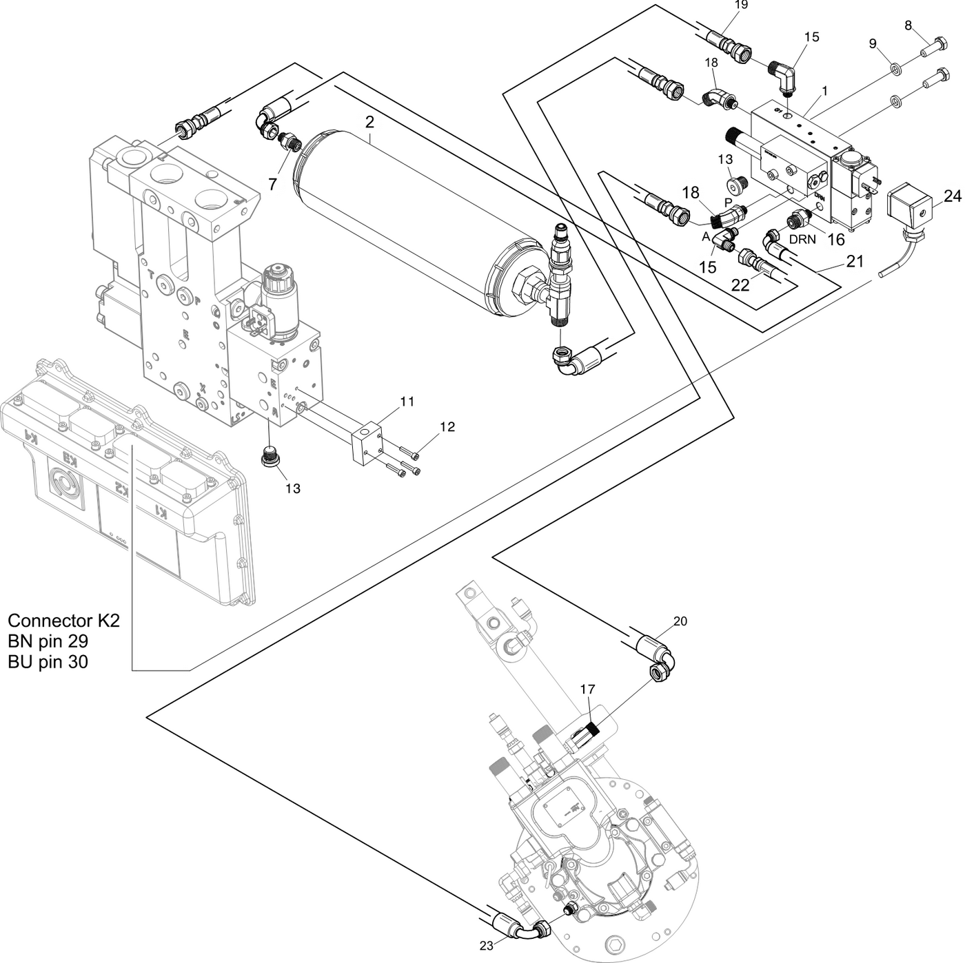 фотография Гидравлический шланг 5268882 от интернет-магазина sp.parts