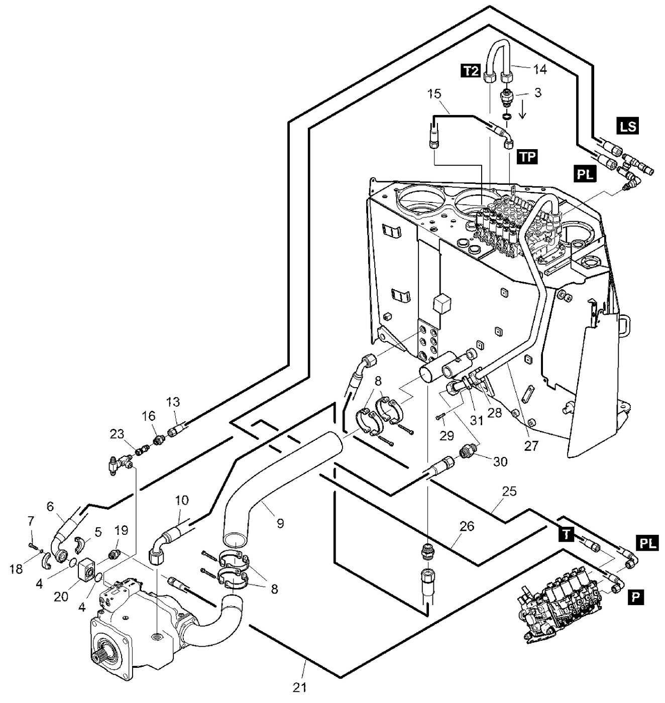 фотография Шланг 5216184 от интернет-магазина sp.parts