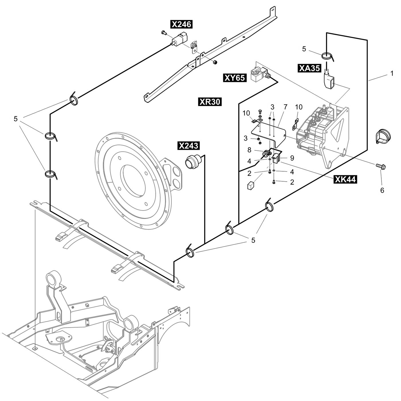 фотография Проводка 5284465 от интернет-магазина sp.parts