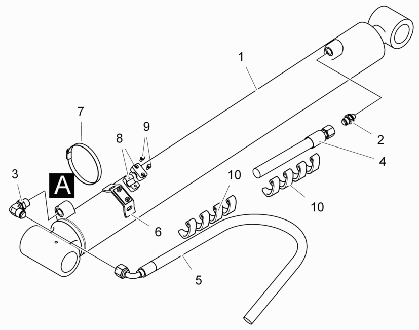 фотография Гидравлический шланг 5216189 от интернет-магазина sp.parts