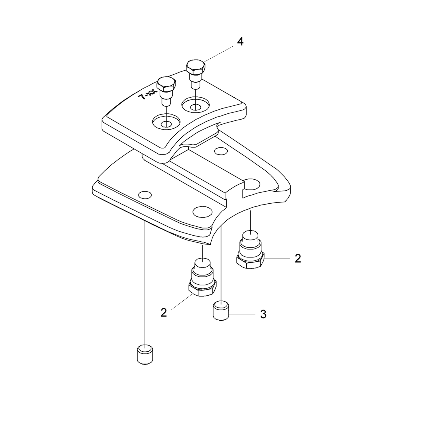 фотография Зажим стержня пилы 5253716 от интернет-магазина sp.parts
