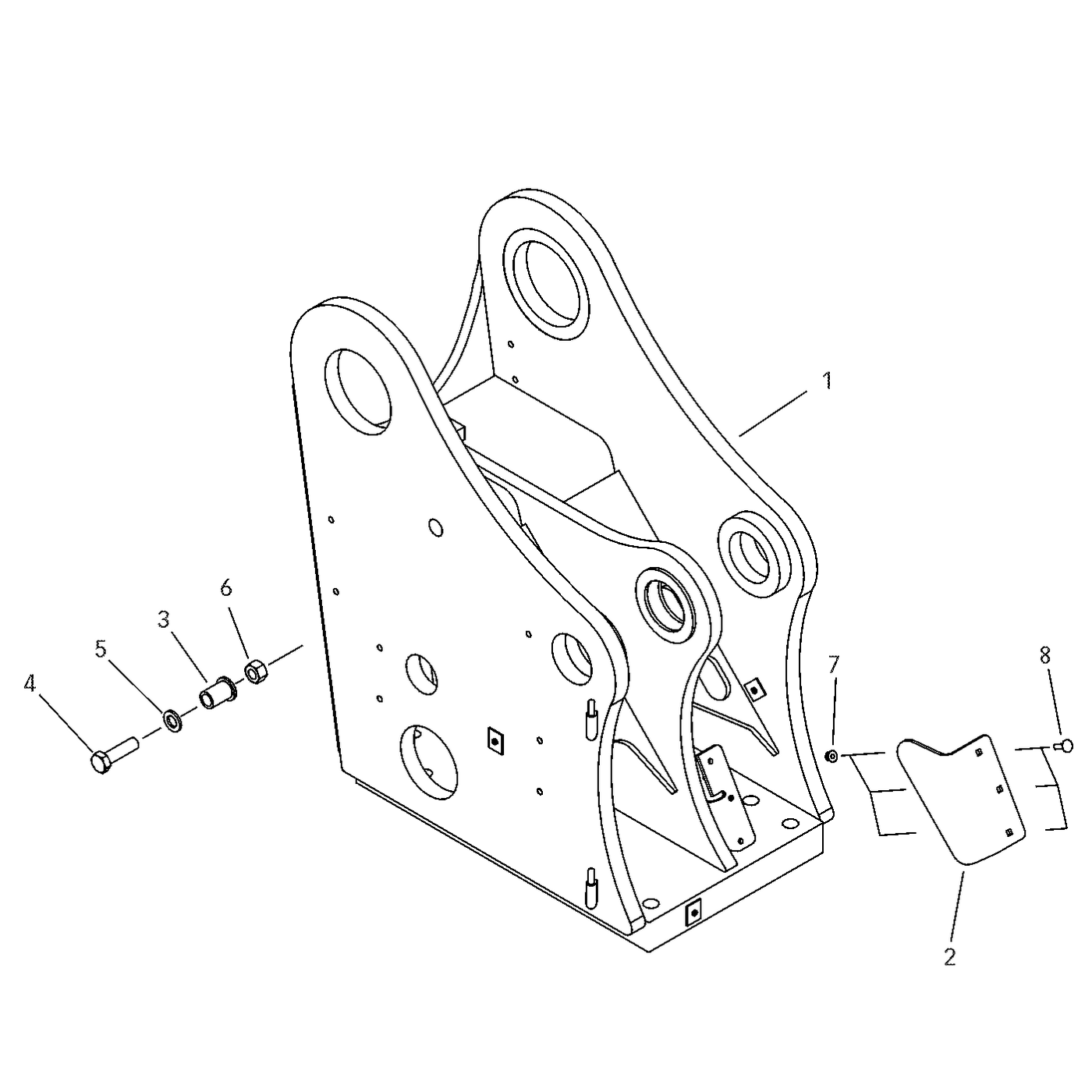 фотография Основание подъемного крана 4692273 от интернет-магазина sp.parts