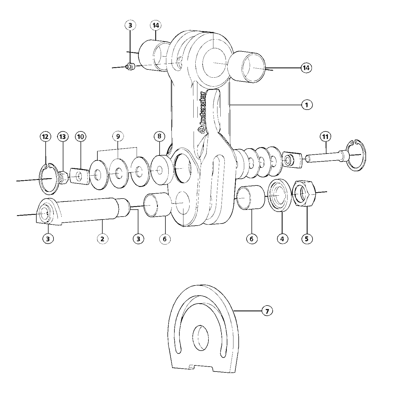 фотография Демпфер поворота 5045121 от интернет-магазина sp.parts