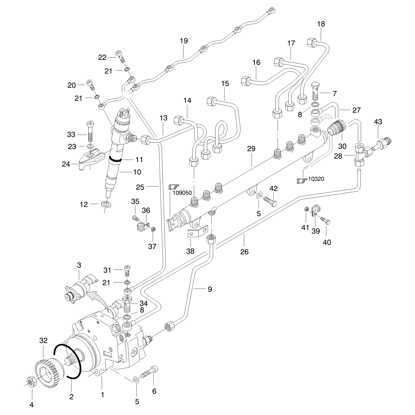 фотография Инжекторный насос 5232122 от интернет-магазина sp.parts