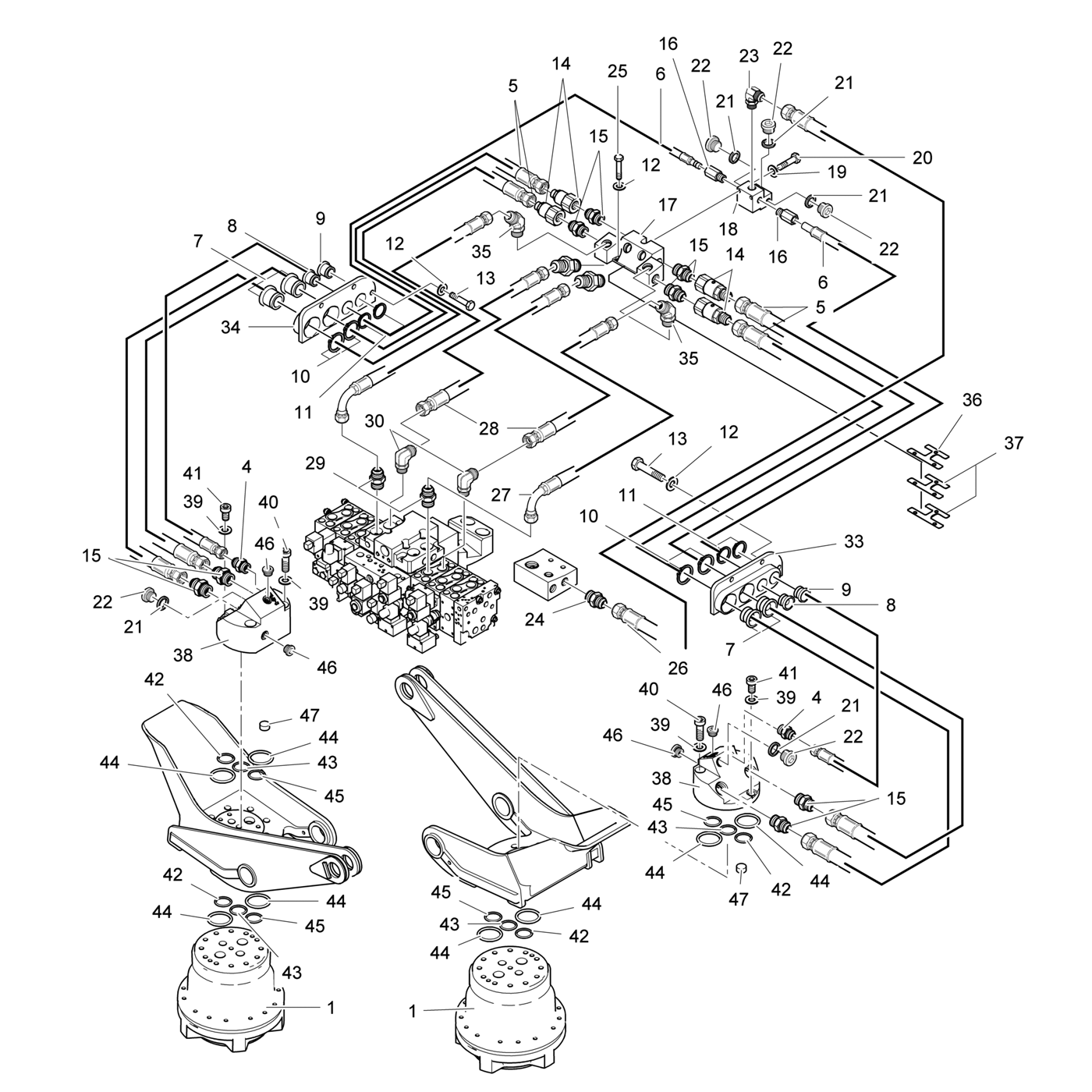 фотография Комплект уплотнений 5066031 от интернет-магазина sp.parts