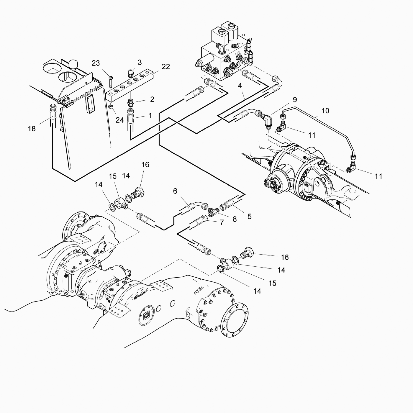 фотография Гидравлический шланг 5072522 от интернет-магазина sp.parts