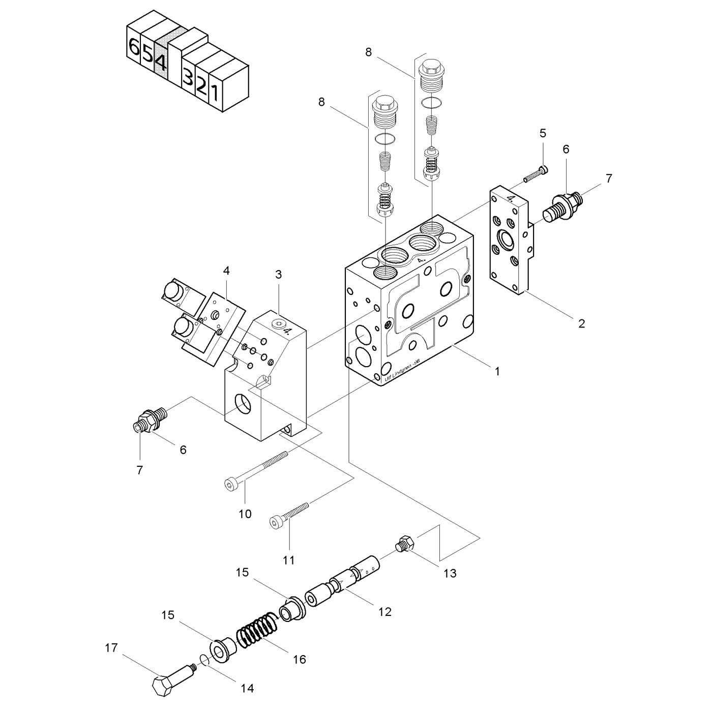 фотография Секция клапана 5071983 от интернет-магазина sp.parts